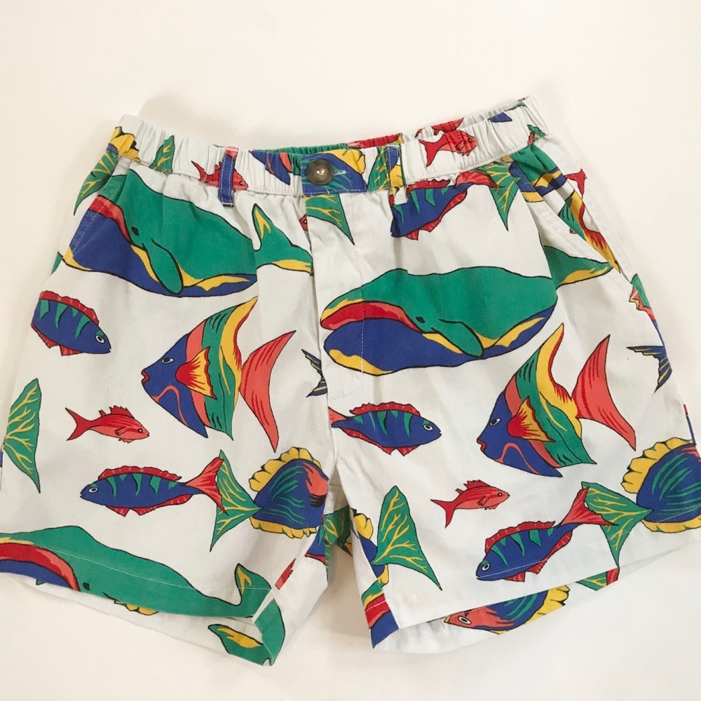 Chubbies 5.5” Classic Fish Print Shorts M